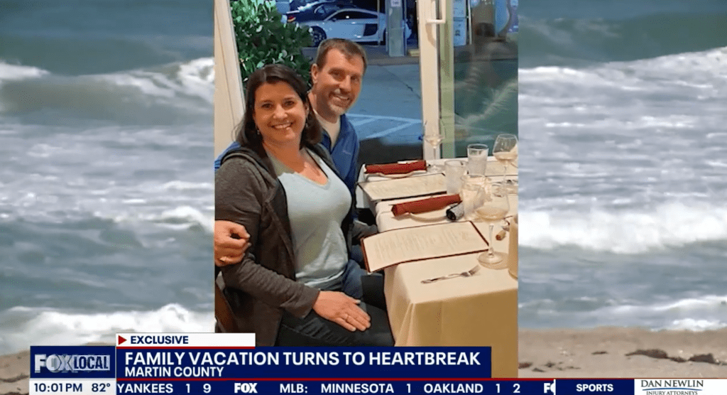 Brian Warter, 51, and Erica Wishard, 48, were identified as the Pennsylvania couple who drowned while vacationing in Florida.